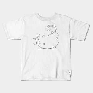 Sleeping Cat Kids T-Shirt